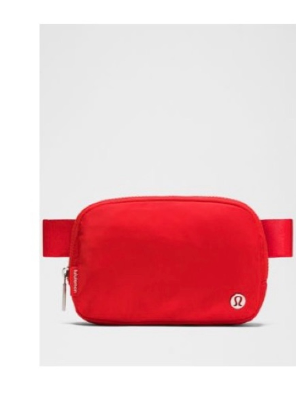 Lululemon true red belt bag